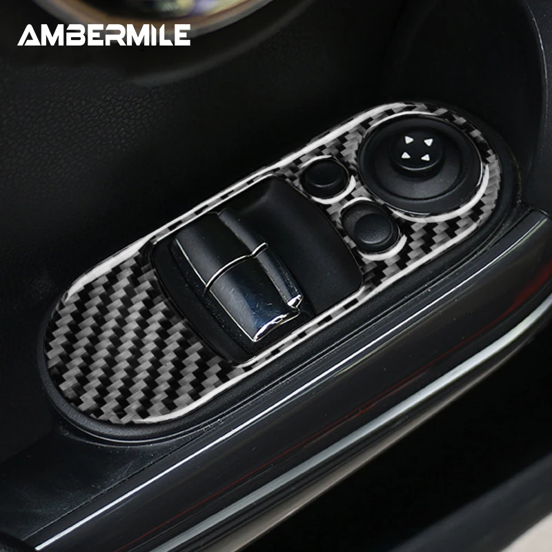 AMBERMILE углеродное волокно для Mini Cooper F56 JCW аксессуары дверей автомобиля
