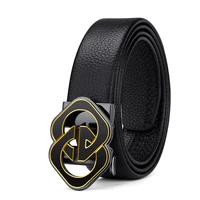 williampolo 2021 genuine leather mens belt luxury brand designer top quality belts for men strap male metal automatic buckle