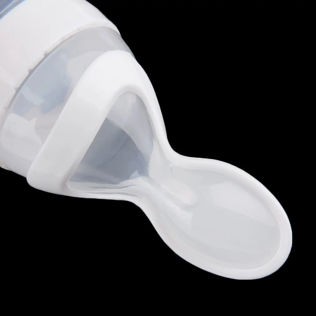 Ложка силиконовая для кормления младенцев приспособление дрессировки риса