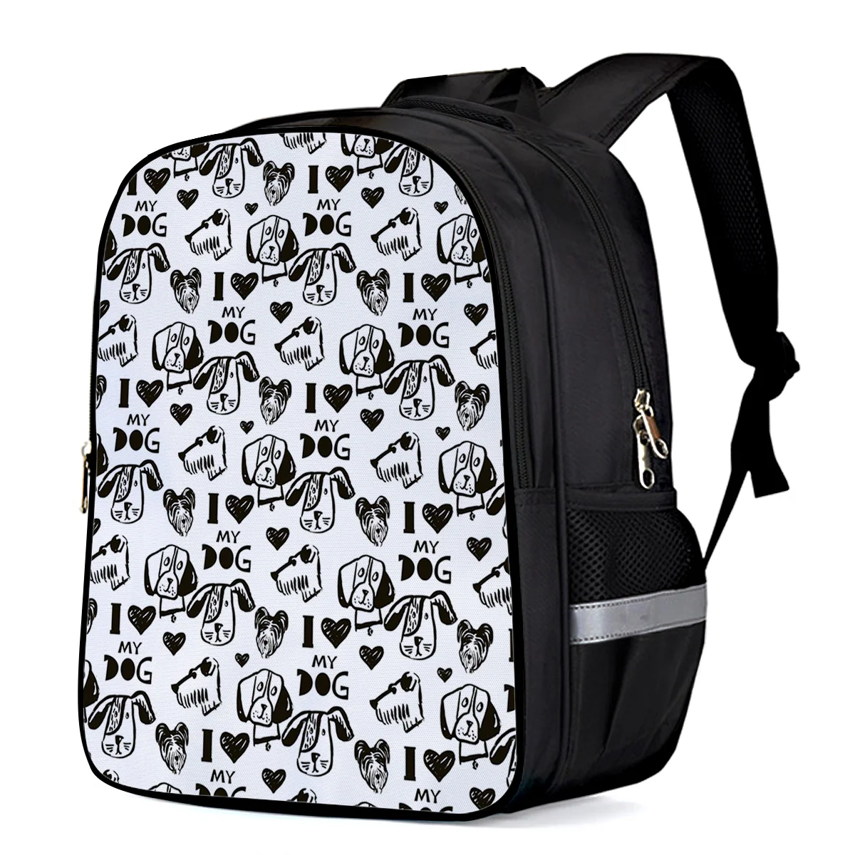 Illustration Cartoon Dog Internal Frame Backpacks Casual Daypacks Sports Backpack Computer Bag Diaper Daypack Han | Багаж и сумки