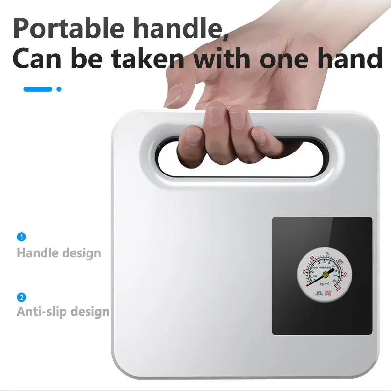 Портативный автомобильный воздушный компрессор 12 В светодиодный светильник