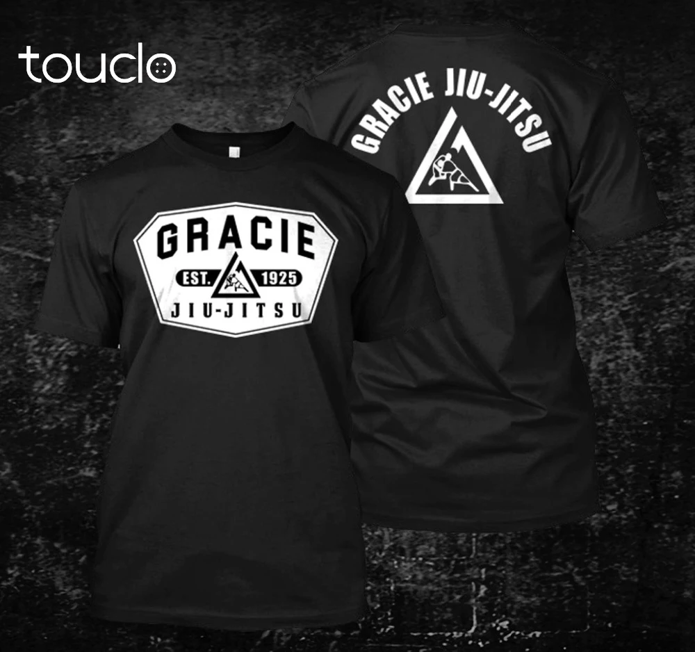 2019 горячая Распродажа Gracie Jiujitsu Fighter футболка на заказ 100% ctton|Мужские футболки| |