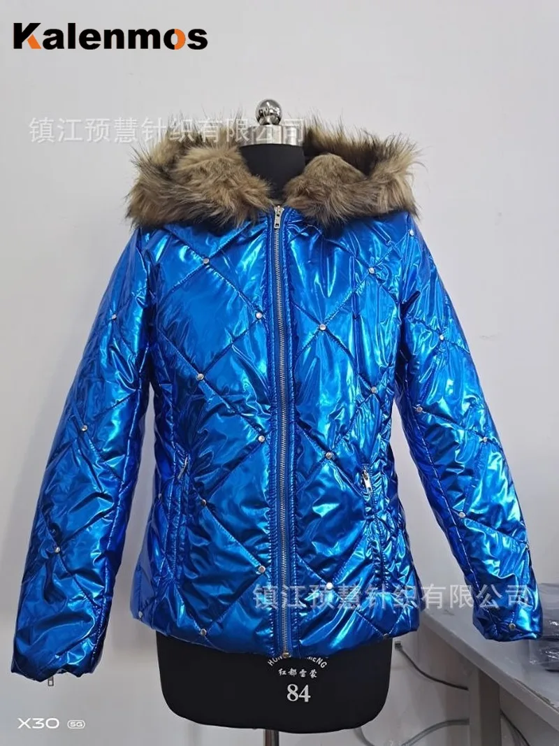 

Thick Parka Women Harajuku Korean Spring Fall Autumn Winter Reflective Wadding Coat Jacket Abrigos Mujer Invierno Coat Women