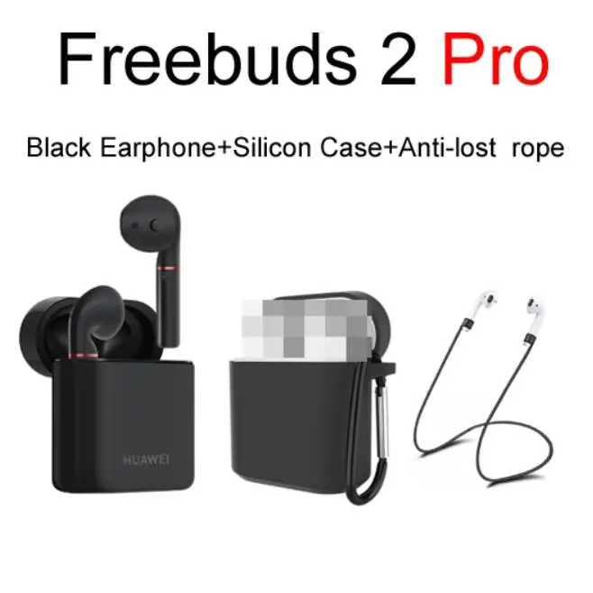 2 Pro-Blk n CS N CB Huawei Freebuds 2 Pro Freebuds 2 беспроводные наушники Bluetooth с микрофоном Музыка сенсорный водонепроницаемый гарнитура двойной кран управление - Цвет: 2 Pro-Blk n CS N CB