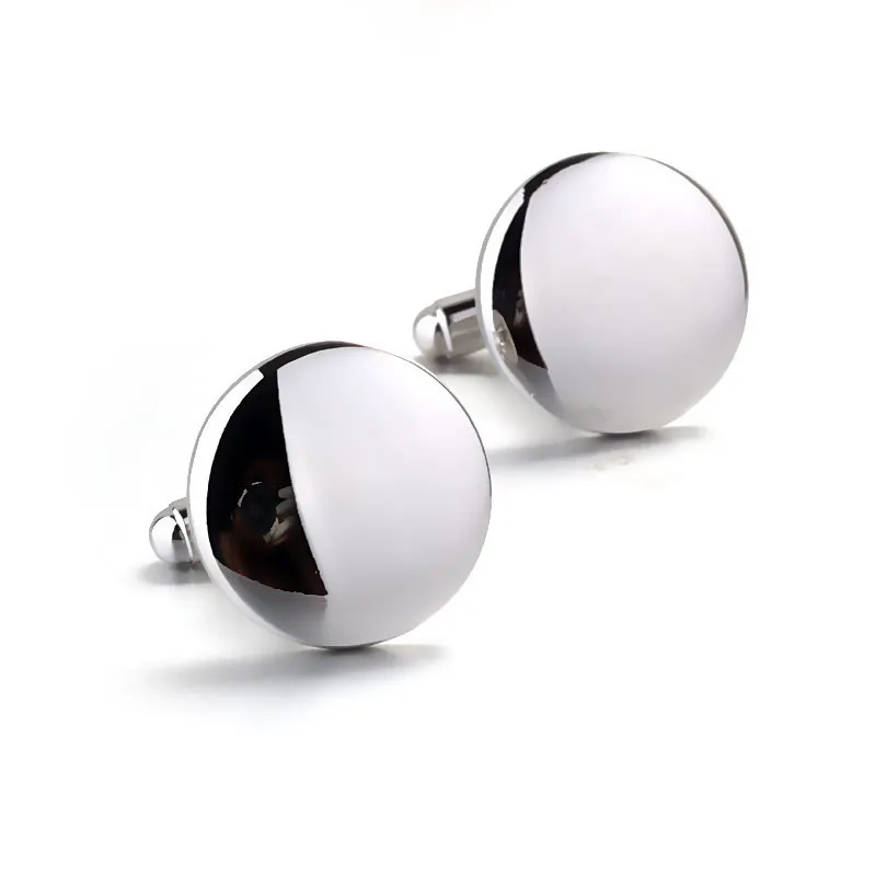 Роскошные модные круглые запонки на руку пуговицы для женщин и мужчин рубашки