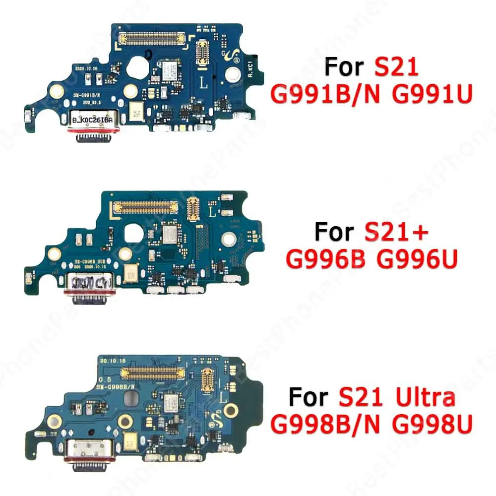 

Original Charging Port For Samsung Galaxy S21 Plus Ultra 5G G996 G991 G998 Charge Board Socket Plate Usb Connector Spare Parts