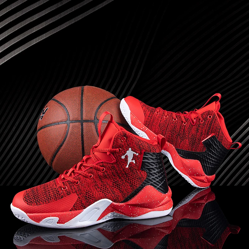 

New Man Light Basketball Shoes Breathable Anti-slip Basketball Sneakers Men Lace-up Sports Gym Ankle Boots Shoes Basket Homme