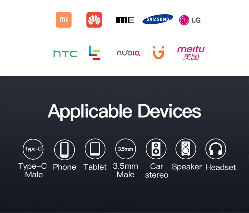 Usb Type C To 3.5mm Aux Audio Cable Headset Speaker Headphone Jack Adapter Car For Xiaomi Huawei P40 Pro | Электроника