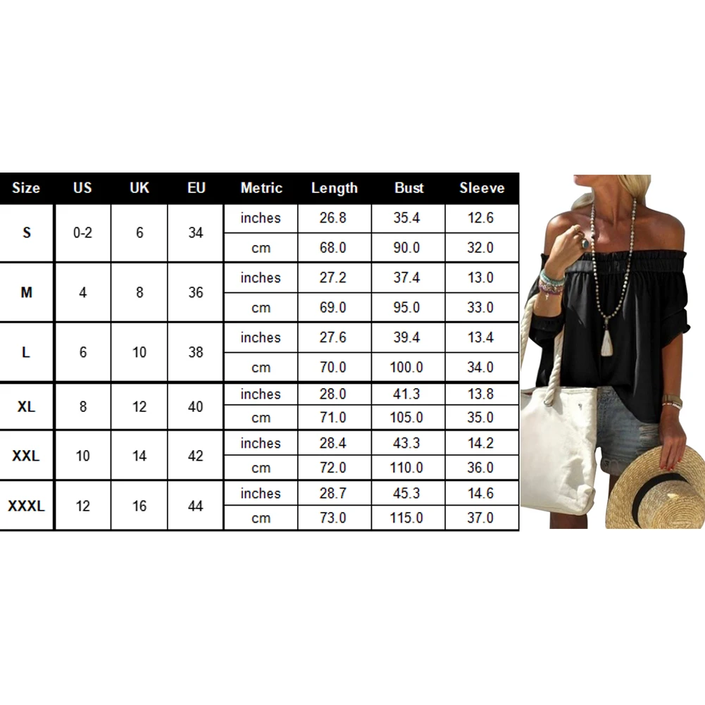 Пляжная Повседневная Блузка с открытыми плечами для путешествий женская рукав