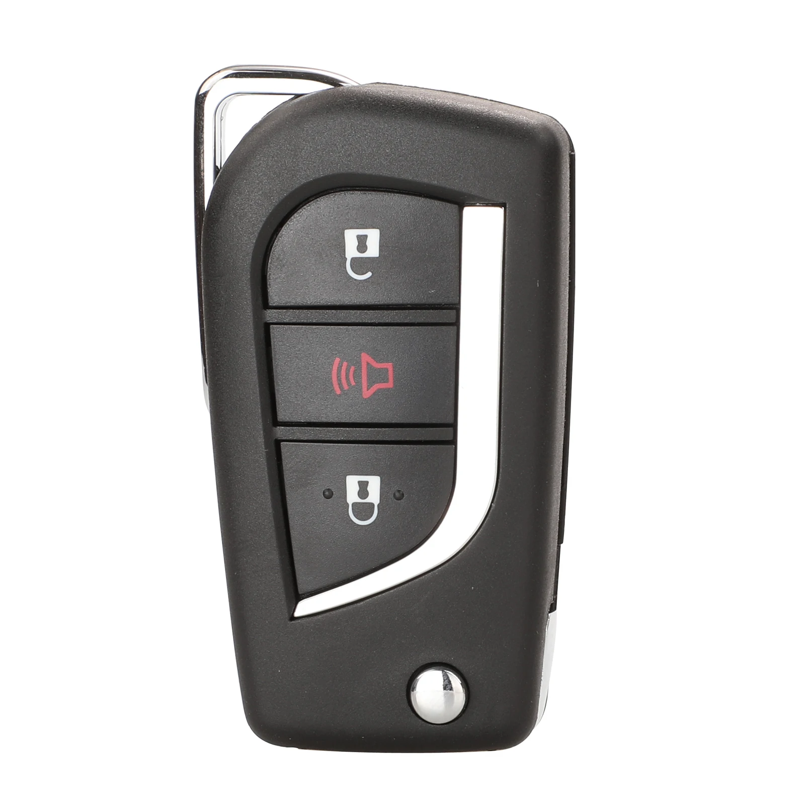Ключи 10 шт./лот TOY43 Blade для Toyota RAV4 Before 2013 FOB 3 кнопки дистанционный складной