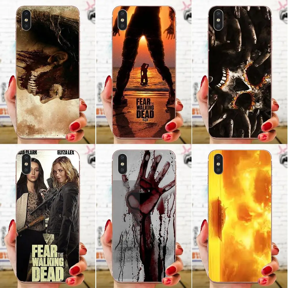 Fear The Walking Dead Diy красивые аксессуары для телефонов Чехол Apple iPhone 4 4S 5 5C 5S SE 6 6S 7 8 11 Plus