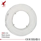 Нагревательный кабель из углеродного волокна HRAG, 100 м, 12k, 33 Ом, 5-220 В, подогрев пола, высококачественный Инфракрасный нагревательный провод, нетоксичный, без запаха