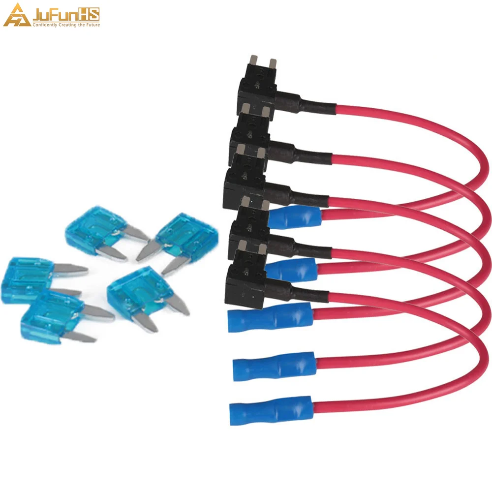 Автомобильный мини предохранитель 15А ACS 5 шт. держатель коробки двойная цепь ATO ATC