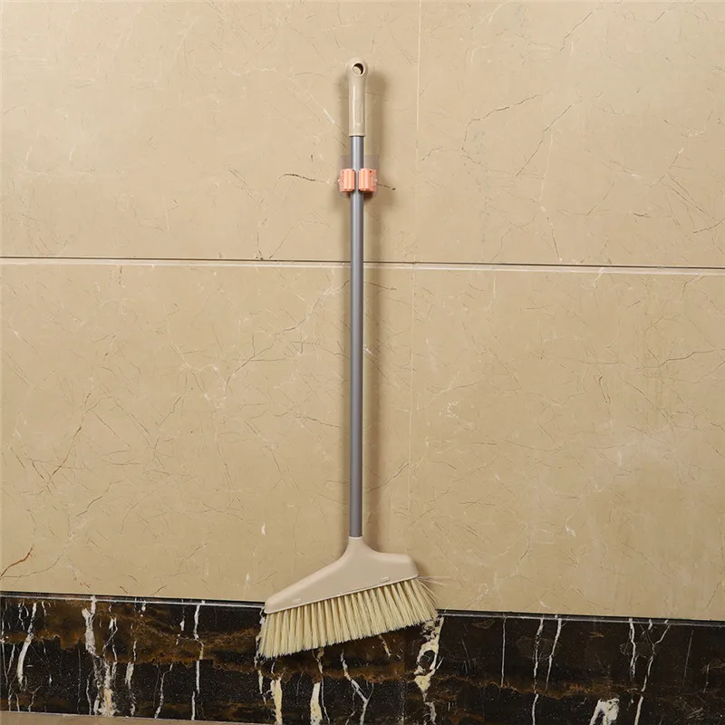 Пластиковый настенный держатель для швабры ванной комнаты органайзер кухонный