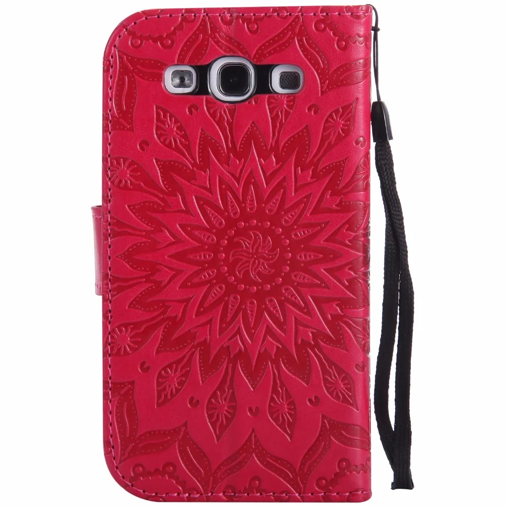 Роскошный чехол для Samsung Galaxy S3 кожаный книжка с бумажником I9300 Neo i9301 Duos i9300i