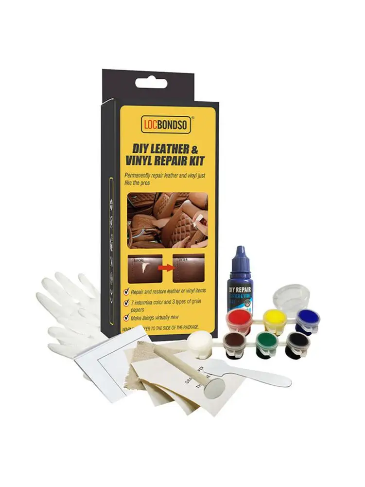 

Car Leather Repair Vinyl Home Car Seat Leather Complementary Repair Refurbishing Cream Paste Leather Cleaner Restorer Couch TSLM