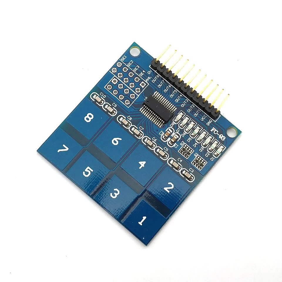 

TTP224 4-way / TTP226 8 Channel / TTP229 16 Channel Switch Touch Sensor Capacitive Touch Sensor Module