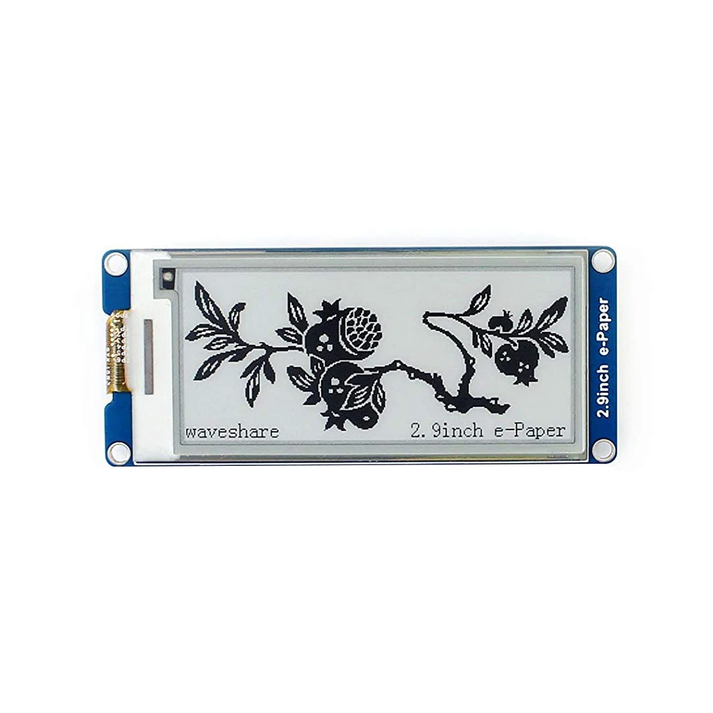 2.9 Inches SPI Interface Practical Durable Electronic Epaper Screen Accessories Low Power E-ink Display Module For Raspberry Pi |