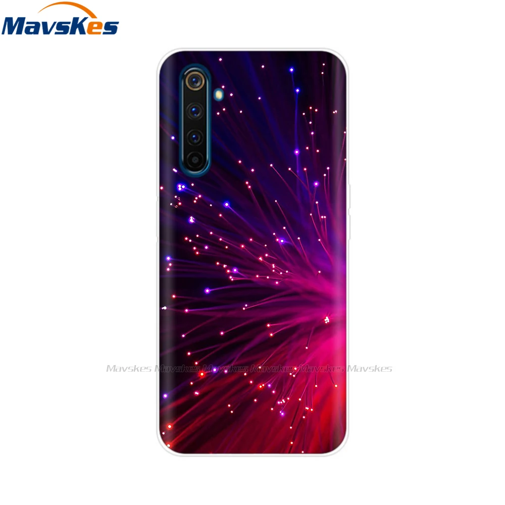 Чехол для Realme 6 мягкий силикон ТПУ чехол телефона Oppo Pro Realme6 | Мобильные телефоны и