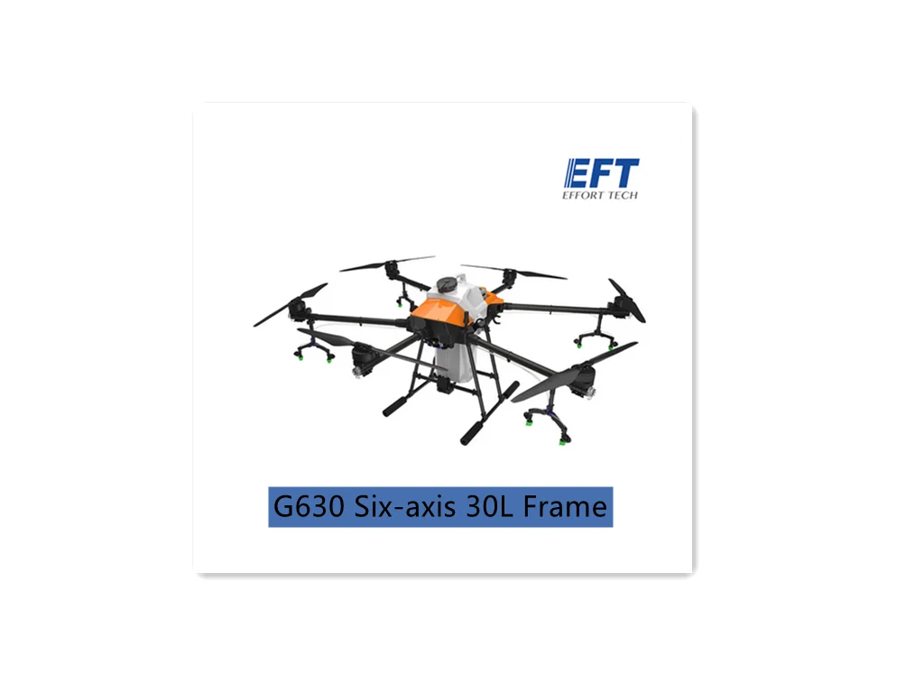 

EFT G630 30L Agricultural Spray Drone Folding Drone Frame Six-axis