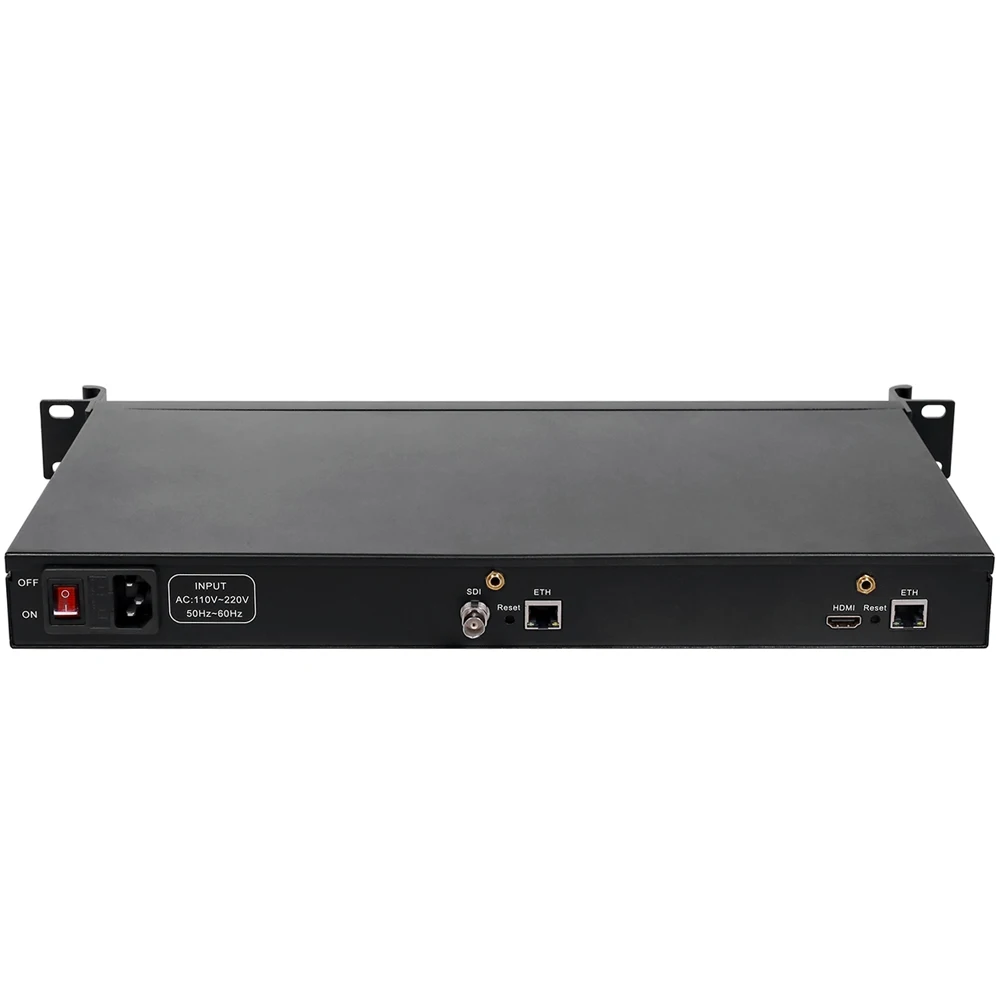 1U HEVC HDMI SDI IP видео кодировщик потоковый IPTV H.265 H.264 Live энкодер To RTSP RTMP HTTP UDP HLS ONVIF