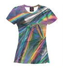 Футболка женская Holographic (Abstraction)