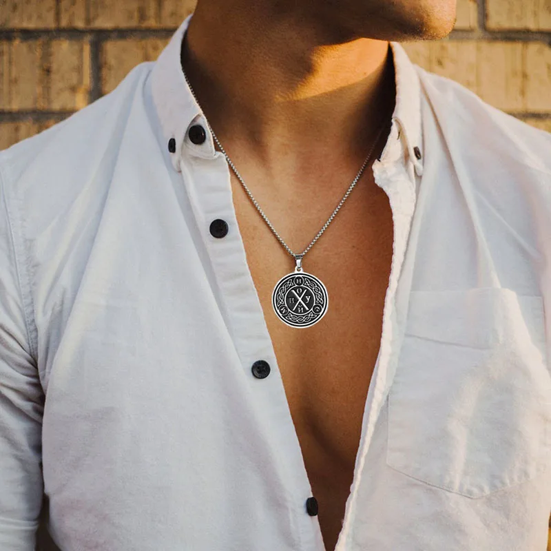 Женское ожерелье с подвеской Очаровательное украшение из нержавеющей стали |