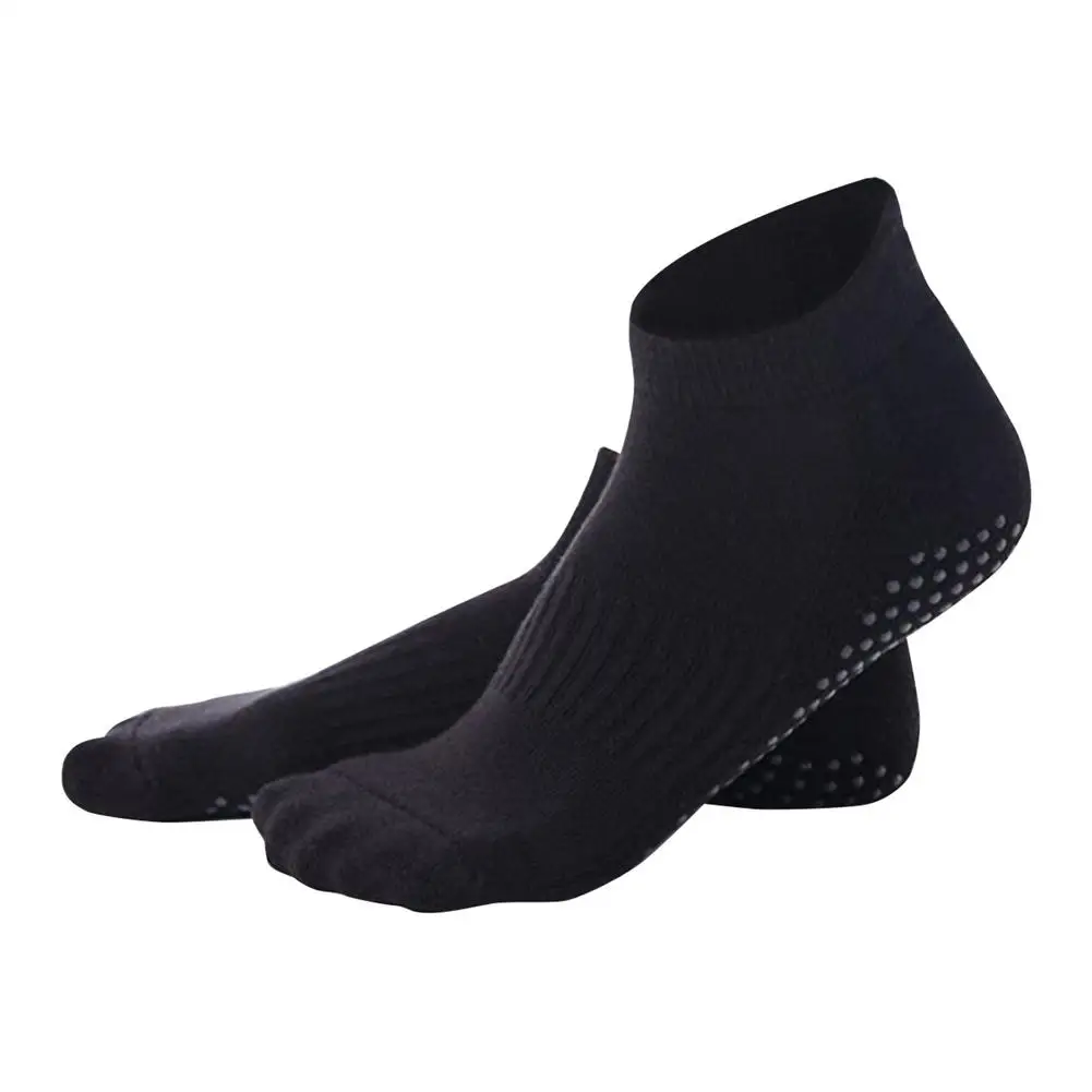 

2 Pairs Women Yoga Socks Quick-Dry Non Slip Silicone Floor Socks Breathable Cotton Fitness Dance Pilates Sport Elasticity Sock