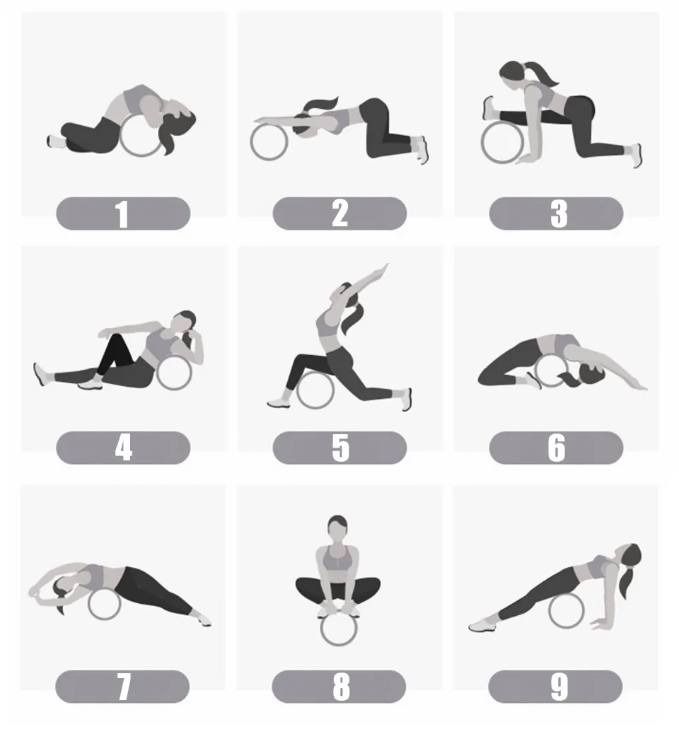 Деревянные круги для йоги с Буддой лотоса профессиональные Пилатес Йога колесо