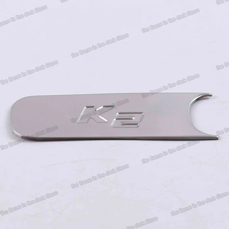 

Lsrtw2017 Stainless Steel Car Handbrake Handle Trim Accessories for Kia Rio K2 Kx Cross 2017 2018 2019 2020 Kxcross