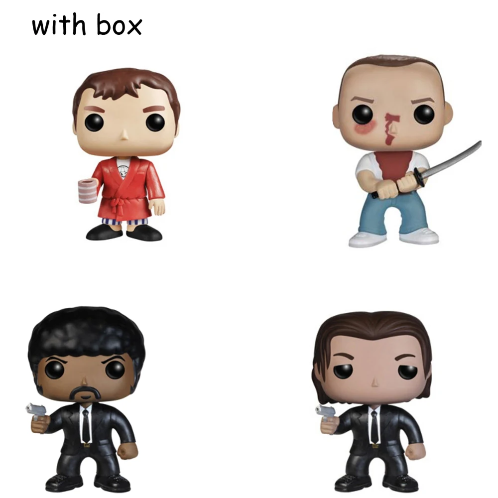 Целлюлозная фантастика Jimmie JULES VINCENT VEGA BUTCH COOLIDGE POP виниловые Фигурки Коллекционная