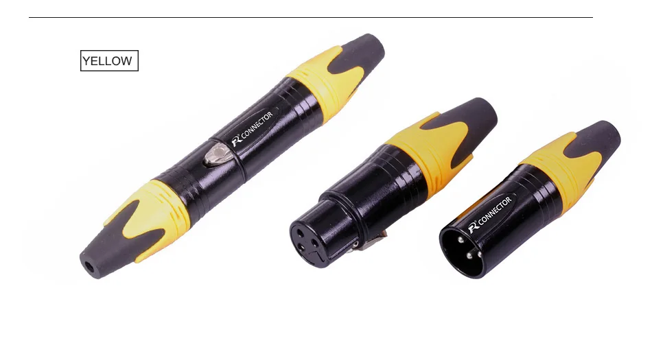 20 шт./10 комплектов 10 шт. 3 Pin XLR Female Jack+ 10 шт. штекер Профессиональный 3-полюсный XLR разъем микрофона оптом