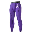 Мужские спортивные штаны, леггинсы для бега, эластичные брюки, компрессионные штаны для тренажерного зала и фитнеса, дышащие быстросохнущие облегающие штаны для тренировок