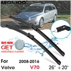 Автомобильный стеклоочиститель лобовое стекло Стеклоочистители Лезвия Кнопка Авто аксессуары для Volvo V70 26 