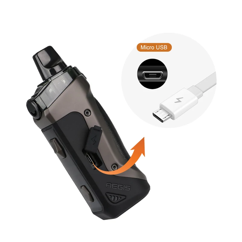 2 шт.! Geekvape Aegis boost 40 Вт электронная сигарета мод с 3 7 мл/2 мл картридж испарителем