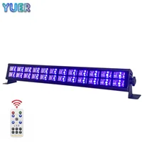 24 LED Disco UV Violet Black Lights DJ Par Lamp UV For Party Christmas Bar Light Laser Stage Wall Wash Spot Light Backlight DMX