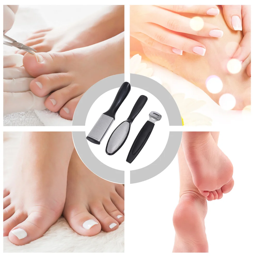 

10-in-1 Professional Pedicure Tool Multi-function Foot File Foot Grinding Tools Foot Scraper Set