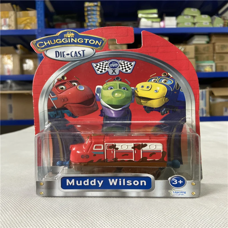 

Takara Tomy Chuggington Trains Metal Diecast Toy Car Muddy Wilson New 54021