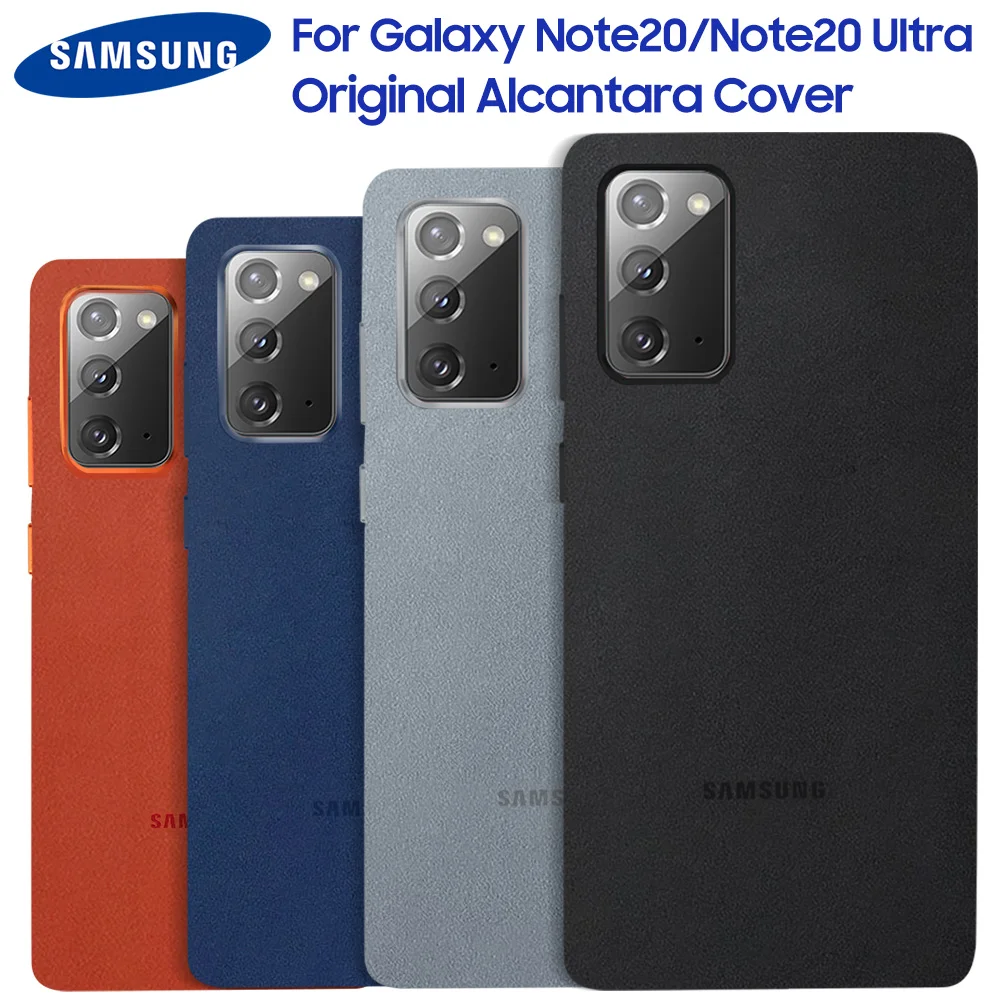 

Samsung Original Suede Velvet Fitted Protector Case For Samsung Galaxy Note20 5G Note 20 Ultra Official Phone Cover