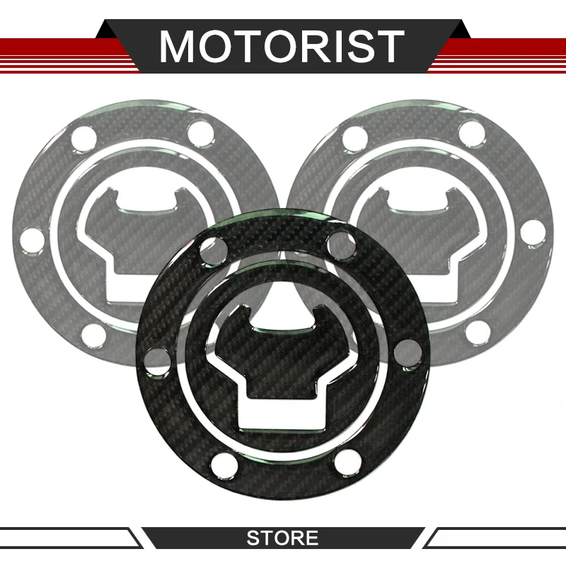Углеродное волокно газа FuelOil Танк Pad Защитная крышка наклейки Наклейка 3D наклейка
