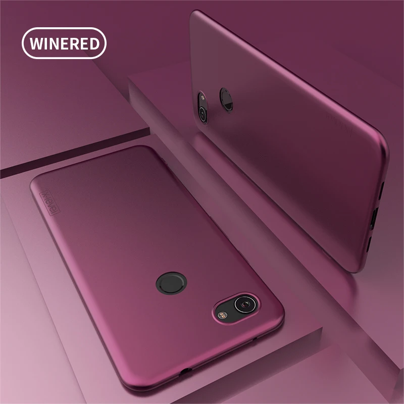 wine red phone case Для Google Pixel 3A XL чехол для телефона X-Level ультра-тонкий мягкий ТПУ защитный чехол для Pixel 3XL Pixel 4XL гладкая кожа Capa - Цвет: wine red phone case