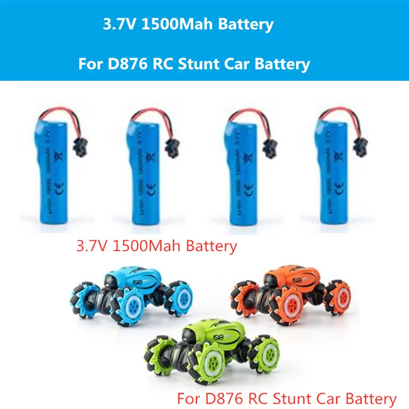 

Комплект из 2 предметов, 3 предмета, 4 шт 3,7 V 1500 мА/ч, Батарея для D876 RC Stunt автомобилей игрушки D876 D-876 запасные Запчасти Батарея