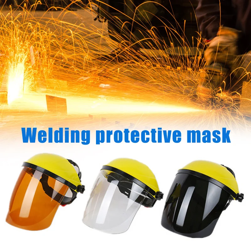 

Safety Welding Helmet Welder Lens Grinding Shield Visor Radiation Face Cover Protective Equipment WWO66