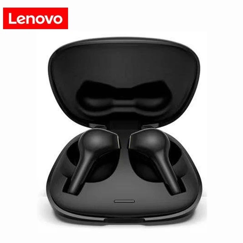 

Беспроводные Bluetooth-наушники Lenovo HT06, TWS наушники с двойным микрофоном, Bluetooth 5,0, шумоподавление, IPX5, водонепроницаемые, с микрофоном