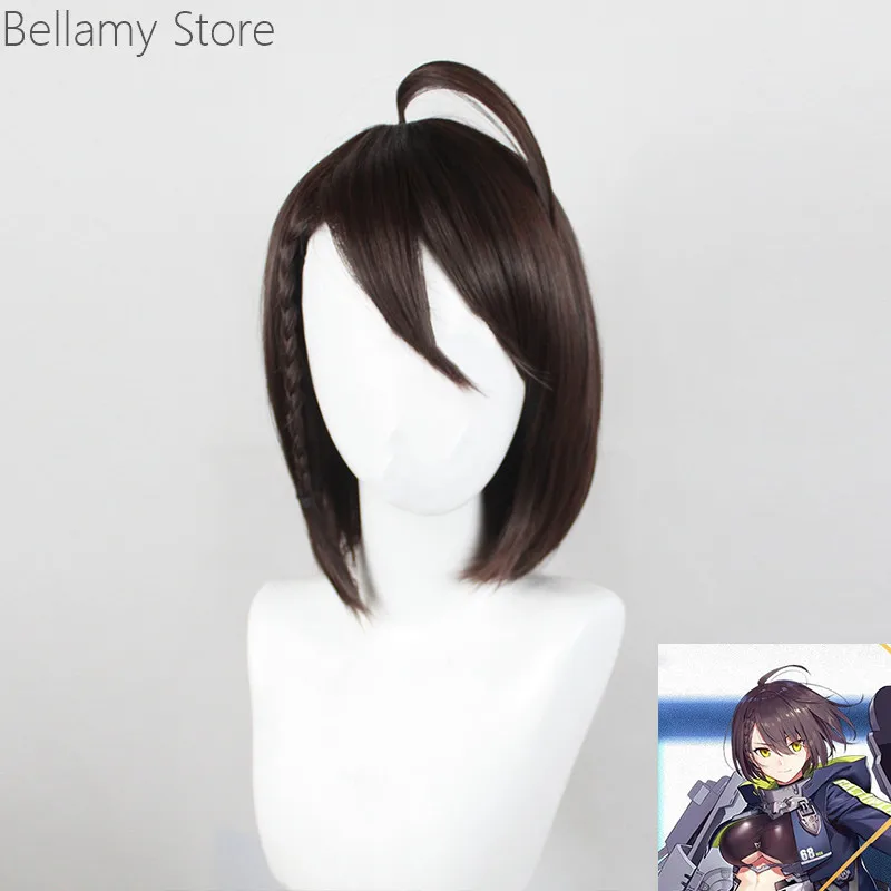 

Azur Lane USS Baltimore Heat Resistant Cosplay Costume hairwear Wig+Wig Cap
