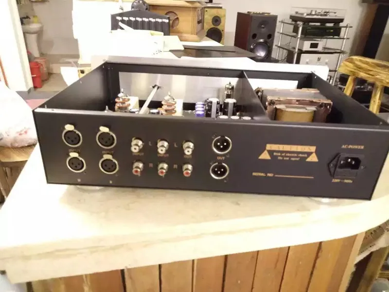 12AU7 ECC88 вакуумная трубчатая предусилитель американская дуговая трубка HiFi