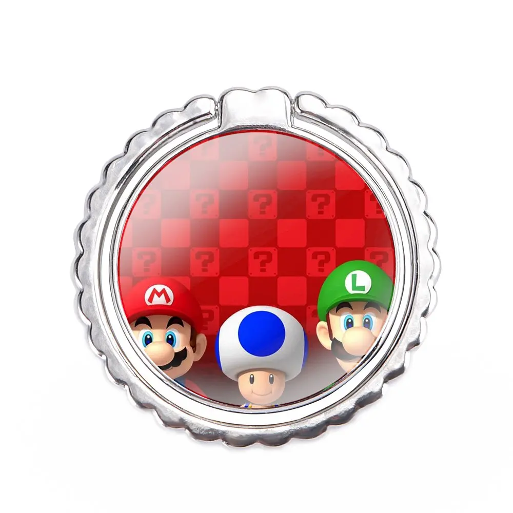 Металлическая подставка для телефона с рисунком Super ударов Bros | Мобильные