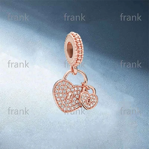 

Fashion Luxury Temperament Charm Heart Lock Pure Silver 925 Pendant Accessories Wholesale Send Girlfriend Essential 781807CZ
