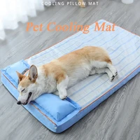 pet bed dog cooling ice mat pet nest puppy sofa kennel sleep mattress puppy supplies cat removable house tent hammock chihuahua