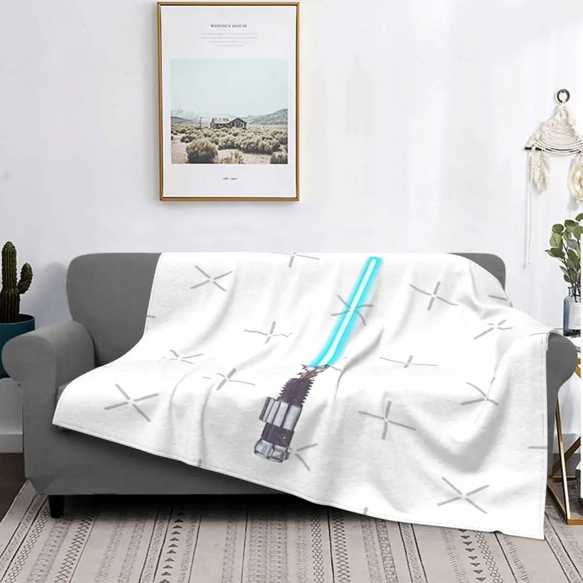 

Роскошный чехол с изображением соболиной, голубого цвета